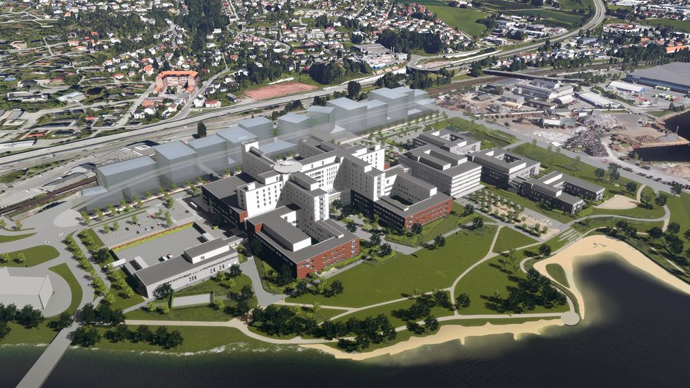Bygger Sykehus P Elvebredden Forventer At Tomta Synker Fra Start Tu no